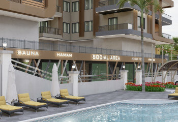 Квартира 1+1 в Алании, Турция | PKK-61323