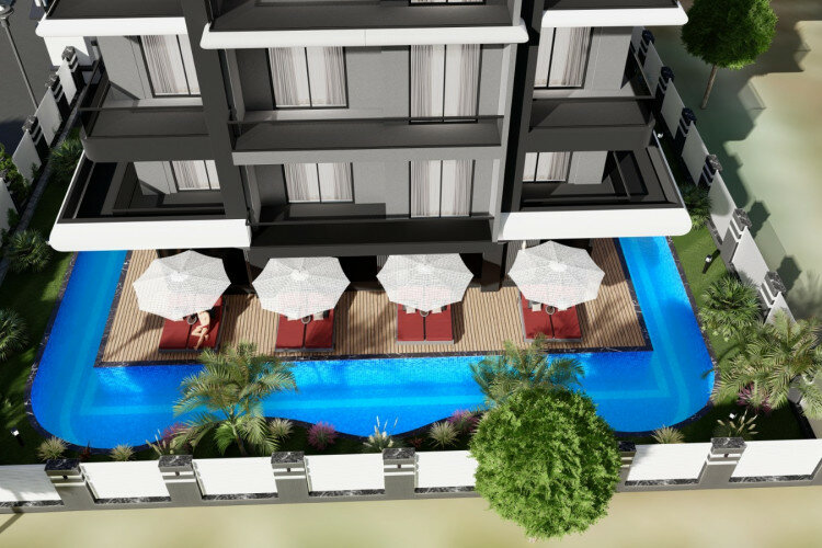 Квартира 1+1 в Алании, Турция | SBB-61333