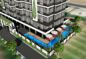 Квартира 1+1 в Алании, Турция | SBB-61333