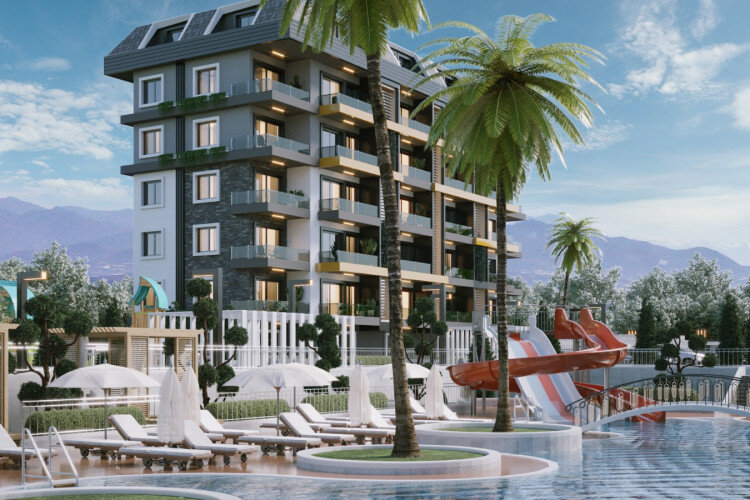 Квартира 1+1 в Алании, Турция | STE-61329