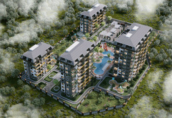 Квартира 1+1 в Алании, Турция | STE-61329