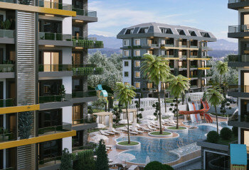 Квартира 1+1 в Алании, Турция | STE-61329