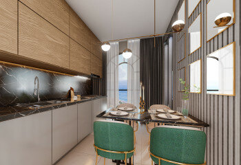 Квартира 1+1 в Алании, Турция | SBB-61334