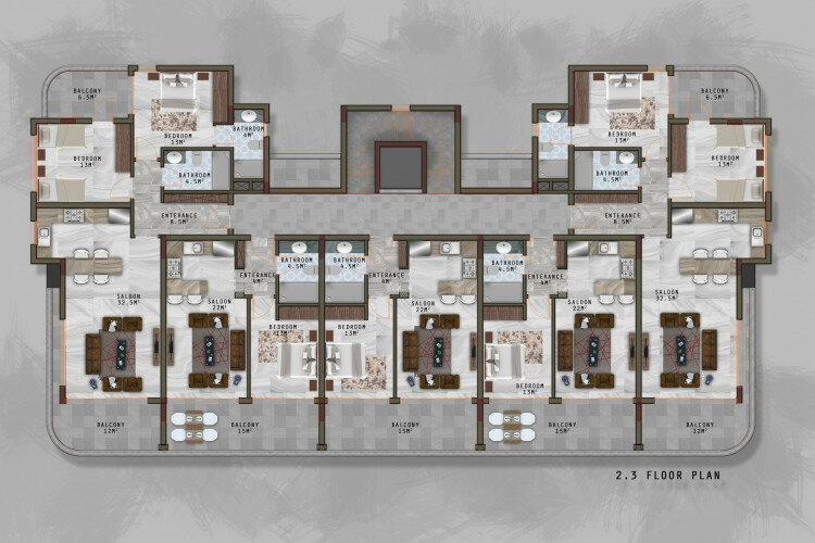 Квартира 1+1 в Каргыджаке, Алания, Турция | PBB-61343