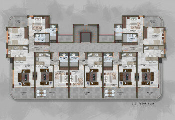 Квартира 1+1 в Каргыджаке, Алания, Турция | PBB-61343