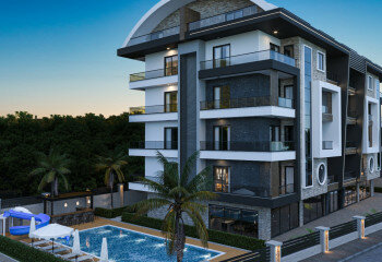 Квартира 2+1 в Алании, Турция | SBB-61342