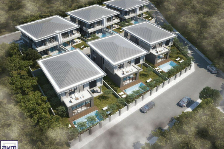 Вилла 5+1 в Кепезе, Анталия, Турция | PBB-61427