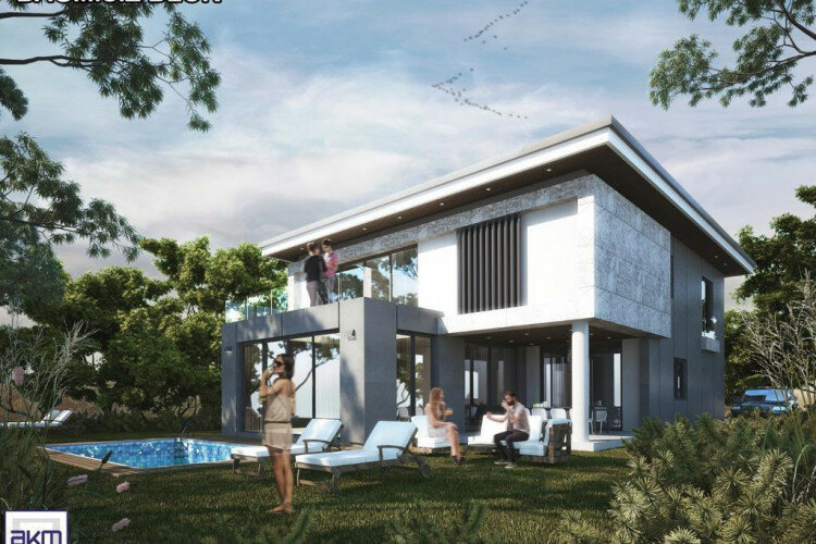 Вилла 5+1 в Кепезе, Анталия, Турция | PBB-61427