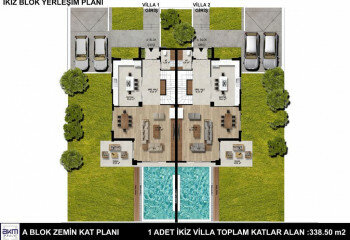 Вилла 5+1 в Кепезе, Анталия, Турция | PBB-61427