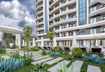 Квартира 1+1 в Алании, Турция | SBB-61426