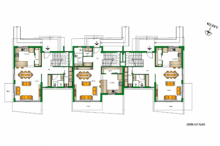 Вилла 5+1 в Кепезе, Анталия, Турция | PBB-61479