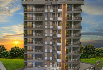 Однокомнатная квартира 1+1 в Алании, Турция