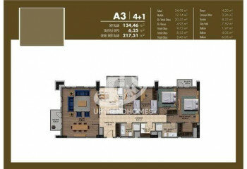 Квартира 1+1 в Стамбуле, Турция | STE-61500