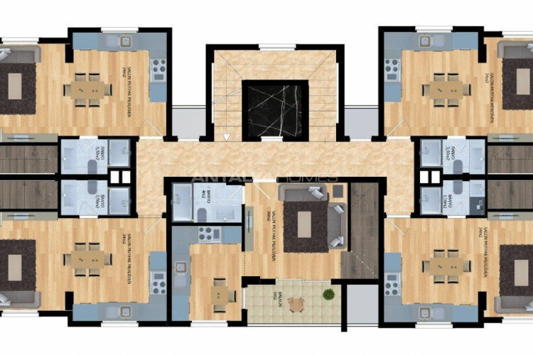 Квартира 1+1 в Алании, Турция | STE-61515