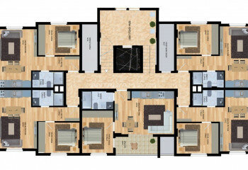 Квартира 1+1 в Алании, Турция | STE-61515