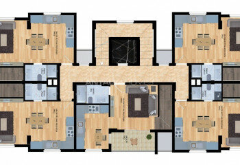 Квартира 1+1 в Алании, Турция | STE-61515