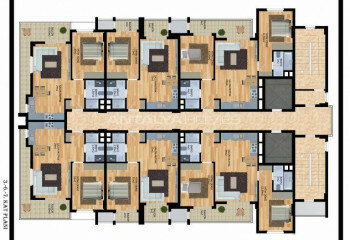 Квартира 2+1 в Алании, Турция | SBB-61513