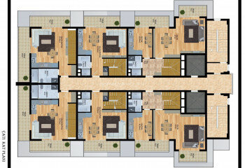 Квартира 2+1 в Алании, Турция | SBB-61513