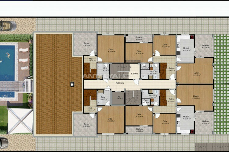 Квартира 3+1 в Бурсе, Турция | STE-61533