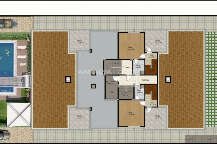 Квартира 3+1 в Бурсе, Турция | STE-61533