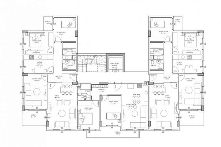 Квартира 2+1 в Алании, Турция | PBB-61559