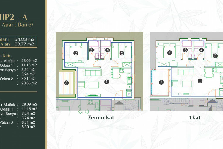 Квартира 1+1 в Фетхие, Турция | PTE-61572