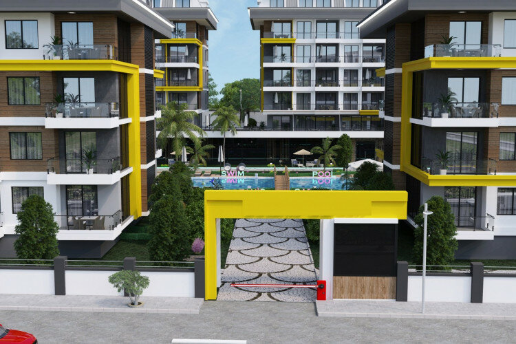 Квартира 1+1 в Алании, Турция | SBB-61582