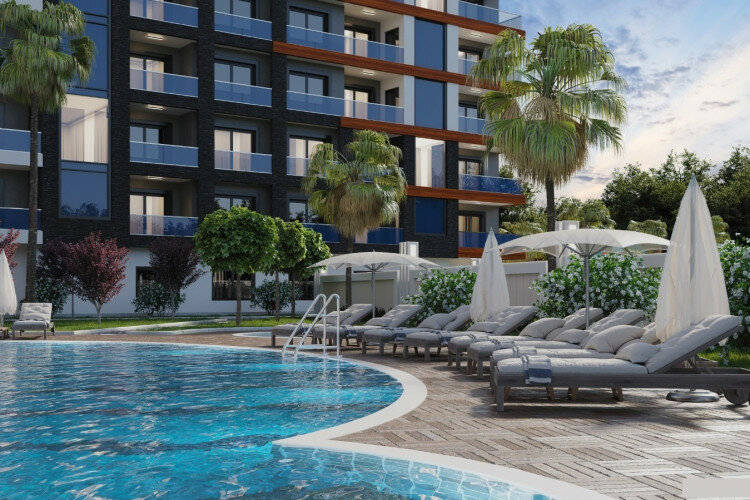 Квартира 1+1 в Алании, Турция | STE-61648