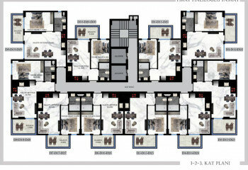 Квартира 3+1 в Алании, Турция | PTE-61650