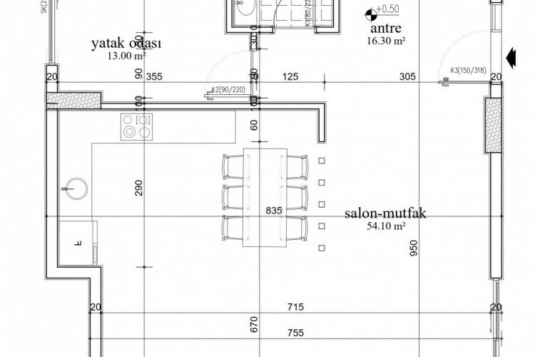 Квартира 4+1 в Алании, Турция | PBB-61675