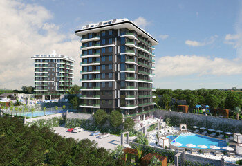 Квартира 1+1 в Демирташе, Алания, Турция | PKK-61670