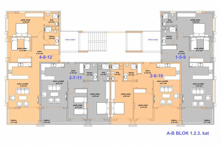 Квартира 2+1 в Каргыджаке, Алания, Турция | PTE-61682