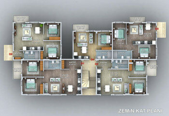 Квартира 3+1 в Фетхие, Турция | PKK-61704