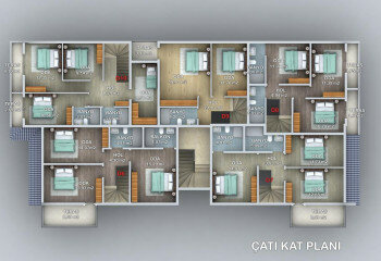 Квартира 3+1 в Фетхие, Турция | PKK-61704