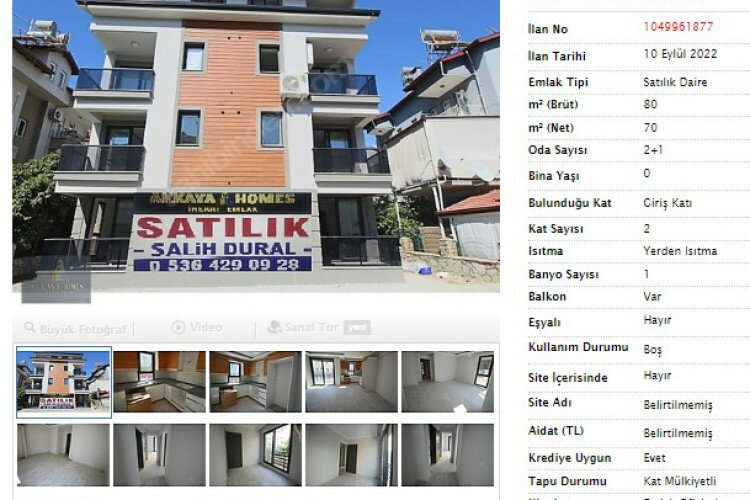 Квартира 2+1 в Фетхие, Турция | STE-61703