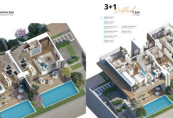 Вилла 3+1 в Бодруме, Турция | PKK-61720