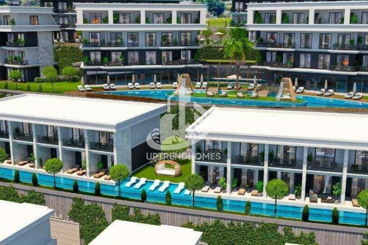 Квартира 1+1 в Каргыджаке, Алания, Турция | PTE-61744