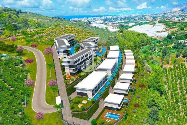 Квартира 1+1 в Каргыджаке, Алания, Турция | PTE-61744