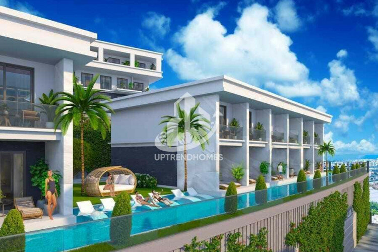 Квартира 1+1 в Каргыджаке, Алания, Турция | PTE-61744