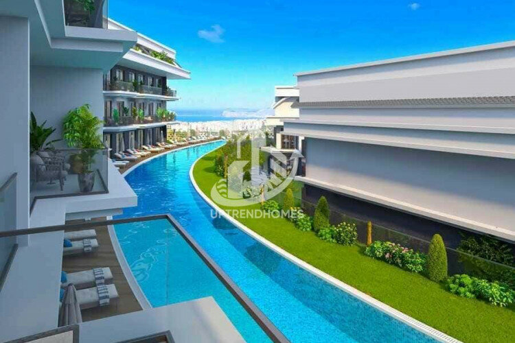 Квартира 1+1 в Каргыджаке, Алания, Турция | PTE-61744