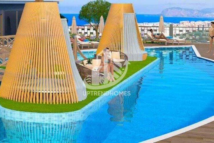 Квартира 1+1 в Каргыджаке, Алания, Турция | PTE-61744