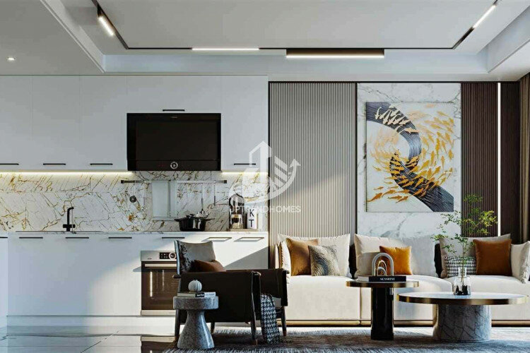 Квартира 1+1 в Каргыджаке, Алания, Турция | PTE-61744