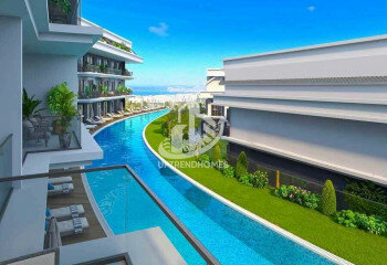 Квартира 1+1 в Каргыджаке, Алания, Турция | PTE-61744