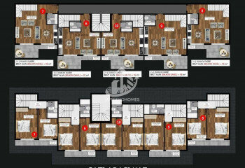 Квартира 1+1 в Каргыджаке, Алания, Турция | PTE-61744