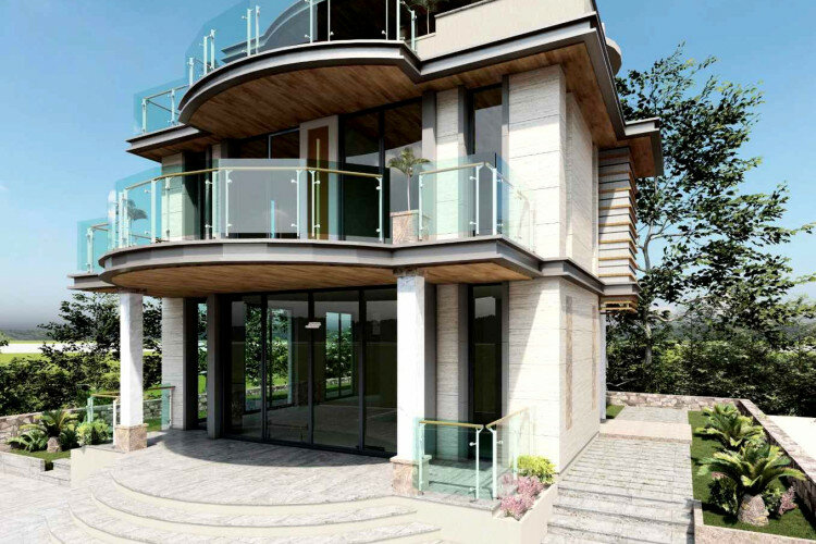 Вилла 4+1 в Алании, Турция | STE-61743
