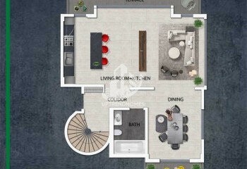 Вилла 4+1 в Алании, Турция | STE-61743