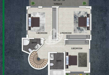 Вилла 4+1 в Алании, Турция | STE-61743