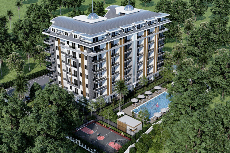 Квартира 3+1 в Газипаше, Турция | PTE-61761