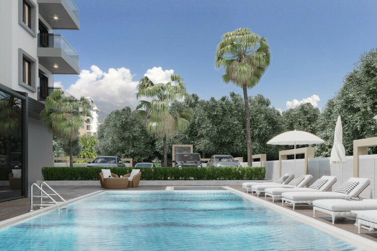 Квартира 1+1 в Каргыджаке, Алания, Турция | PKK-61813