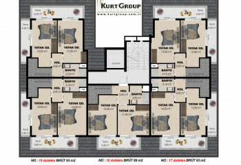 Квартира 1+1 в Каргыджаке, Алания, Турция | PKK-61813